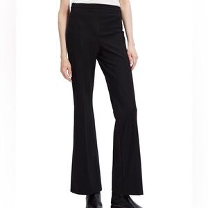 Theory Scuba Flare Black Pants